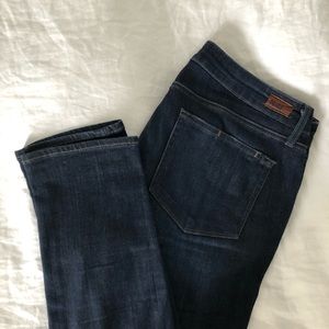 Paige Skyline Ankle Peg Skinny Jeans